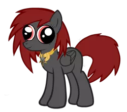 Size: 450x400 | Tagged: safe, derpibooru import, oc, unofficial characters only, pegasus, pony, amulet, derp, exploitable meme, happy, hey you, i have no idea, meme, not a care in the world, solo