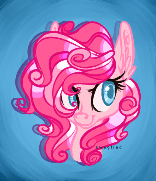 Size: 1024x1188 | Tagged: artist:swagliad, derpibooru import, pinkie pie, safe, solo