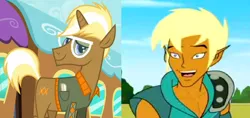 Size: 746x353 | Tagged: comparison, derpibooru import, drawn together, look-alike, mind blown, safe, simple ways, that looks familiar, trenderhoof, xandir p. wifflebottom