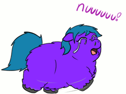 Size: 400x300 | Tagged: safe, artist:buwwito, derpibooru import, fluffy pony, animated, brat, crybaby, crying, gif, image, running, solo, spoiled brat, temper tantrum