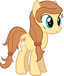 Size: 1252x1487 | Tagged: safe, artist:zacatron94, derpibooru import, oc, oc:cream heart, unofficial characters only, earth pony, pony, cutie mark, female, hooves, mare, simple background, smiling, solo, standing, transparent background, vector