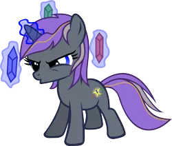 Size: 3000x2543 | Tagged: artist:slowlearner46, crystal, derpibooru import, filly, gem, luminous, magic, oc, oc:luminous, safe, solo, unofficial characters only