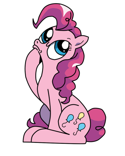 Size: 400x500 | Tagged: artist:ced75, derpibooru import, idw, pinkie pie, safe, solo