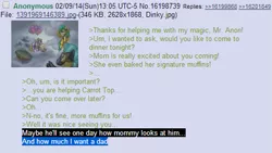 Size: 507x286 | Tagged: 4chan, derpibooru import, dinky hooves, feels, greentext, /mlp/, rejection, rejection is magic, sad, safe, text
