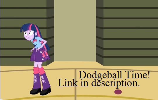 Size: 541x342 | Tagged: safe, artist:xenstroke, derpibooru import, pinkie pie, twilight sparkle, equestria girls, dodgeball, flash, solo