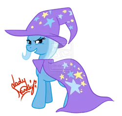 Size: 914x875 | Tagged: safe, artist:ladynanaki, derpibooru import, trixie, pony, unicorn, female, mare, solo