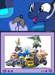 Size: 563x769 | Tagged: derpibooru import, exploitable meme, gamer luna, iggy koopa, koopalings, larry koopa, lemmy koopa, ludwig von koopa, mario kart, mario kart 8, meme, morton koopa jr., obligatory pony, princess luna, roy koopa, safe, super mario bros., television, tv meme, wendy o. koopa