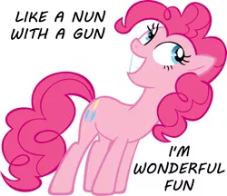 Size: 900x776 | Tagged: safe, derpibooru import, pinkie pie, genesis, happy the man, music, solo, song