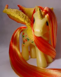 Size: 550x686 | Tagged: safe, artist:woosie, derpibooru import, alicorn, pony, custom, g3, irl, photo, toy