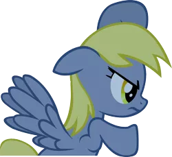 Size: 896x820 | Tagged: safe, artist:leapingriver, derpibooru import, derpy hooves, pegasus, pony, lesson zero, angry, female, fight, fighting stance, glare, mare, simple background, solo, transparent background, vector