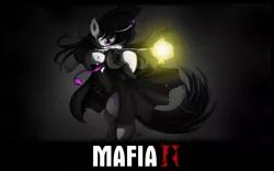 Size: 2560x1600 | Tagged: artist:ncmares, artist:rinsowaty, badass, derpibooru import, drum magazine, mafia, mafia ii, mafia octavia, mafia (video game series), octavia melody, safe, solo, submachinegun, tommy gun, wallpaper