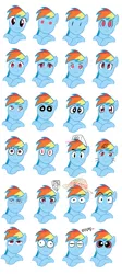 Size: 580x1300 | Tagged: artist:joycall6, derpibooru import, expression, rainbow dash, safe, solo