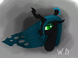 Size: 2480x1848 | Tagged: artist:winterdominus, derpibooru import, portrait, queen chrysalis, safe, solo