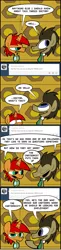 Size: 1280x5248 | Tagged: artist:joeywaggoner, ask, breaking the fourth wall, derpibooru import, doctor whooves, oc, oc:tick tock, safe, time turner, tumblr