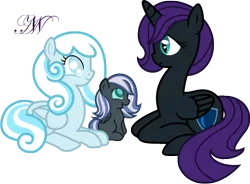 Size: 8000x5893 | Tagged: safe, artist:creativenyx, artist:ragingpeppers, derpibooru import, oc, oc:nightdrop, oc:nyx, oc:snowdrop, unofficial characters only, alicorn, pony, absurd resolution, alicorn oc, female, lesbian, magical lesbian spawn, offspring, parent:oc:nyx, parent:oc:snowdrop, parents:oc x oc, parents:snownyx, shipping, simple background, snownyx, transparent background, vector