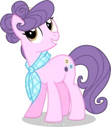 Size: 3205x3642 | Tagged: safe, artist:vector-brony, derpibooru import, suri polomare, earth pony, pony, rarity takes manehattan, clothes, high res, scarf, signature, simple background, smiling, solo, transparent background, vector