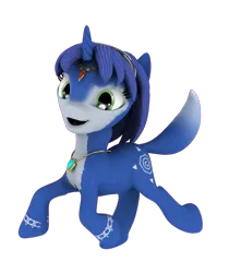 Size: 658x745 | Tagged: 3d, artist:sparkyfox, cg, cute, derpibooru import, faic, krystal, ponified, safe, simple background, solo, star fox, star fox adventures, transparent background