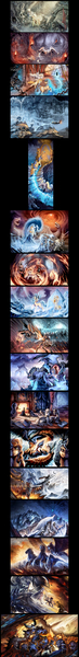 Size: 1632x13383 | Tagged: grimdark, artist:ziom05, derpibooru import, carrot top, derpy hooves, golden harvest, princess celestia, princess luna, oc, oc:windigo queen, unofficial characters only, dragon, earth pony, giant spider, pegasus, pony, spider, timber wolf, undead, windigo, zombie, zombie pony, derpy's and carrot top's journey, absurd resolution, armor, army, badass, book, butt, cape, cave, clothes, comic, detailed, door, epic, epic derpy, female, fight, fire, fireplace, full comic, ice, mare, monster, mouth hold, plot, possessed, ruins, scenery, scenery porn, sealing, skeleton, skull, stairs, statue, sword, technical advanced, torch, training, trapped, war
