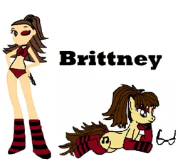 Size: 670x609 | Tagged: artist:brittney, clothes, derpibooru import, ms paint, oc, safe, socks, striped socks, stylish, unofficial characters only