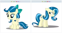 Size: 579x311 | Tagged: safe, derpibooru import, oc, unofficial characters only, alicorn, pony, derpibooru, alicorn oc, exploitable meme, juxtaposition, juxtaposition win, meme, meta