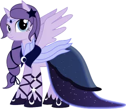 Size: 626x538 | Tagged: safe, artist:senwyn1, derpibooru import, oc, unofficial characters only, pegasus, pony, clothes, dress, gala dress, solo