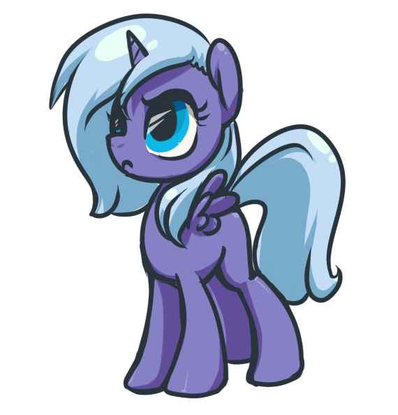 Size: 570x594 | Tagged: safe, artist:inlucidreverie, derpibooru import, princess luna, filly, simple background, solo, transparent background, wings, woona