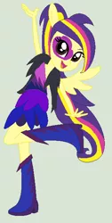 Size: 312x619 | Tagged: safe, artist:littlecloudie, derpibooru import, oc, oc:color clouds, unofficial characters only, equestria girls, rainbow rocks, solo