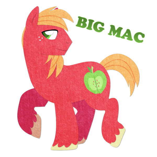 Size: 800x800 | Tagged: safe, artist:night-wolf122, derpibooru import, big macintosh, earth pony, pony, male, solo, stallion, textured