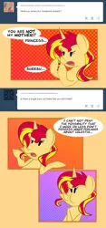 Size: 700x1502 | Tagged: safe, artist:miroslav46, derpibooru import, sunset shimmer, pony, unicorn, ask, solo, sunset shimmer hates you, tumblr