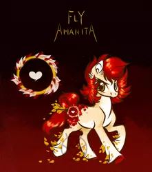 Size: 1280x1448 | Tagged: safe, artist:haventide, derpibooru import, oc, oc:fly amanita, unofficial characters only, earth pony, pony, female, mare, solo, unshorn fetlocks