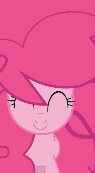 Size: 464x846 | Tagged: safe, artist:ohponyboy, derpibooru import, screencap, pinkie pie, c:, cute, eyes closed, filly, impossibly large mane, long mane, smiling, solo, younger