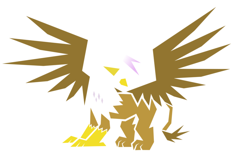 Size: 9000x6000 | Tagged: safe, artist:flamevulture17, derpibooru import, gilda, gryphon, absurd resolution, female, image, minimalist, png, simple background, solo, transparent background