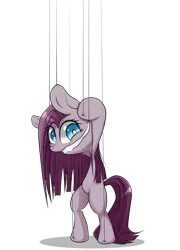 Size: 1800x2500 | Tagged: safe, artist:burnoid096, derpibooru import, pinkie pie, pony, bipedal, forced smile, living object, marionette, pinkamena diane pie, puppet, simple background, smiling, solo, transparent background, vector