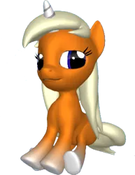 Size: 579x749 | Tagged: safe, derpibooru import, oc, oc:dreamsicle, unofficial characters only, pony, unicorn, 3d, filly, pony creator 3d, ponylumen, solo