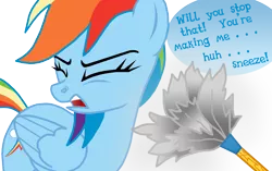 Size: 4000x2516 | Tagged: safe, artist:masterxtreme, derpibooru import, rainbow dash, pegasus, pony, allergies, angry, comic, desperate, dust, duster, feather, female, fetish, mare, nostril flare, nostrils, pre sneeze, ready to sneeze, sneezing, sneezing fetish, sneezy, solo