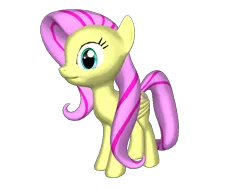 Size: 768x576 | Tagged: safe, derpibooru import, fluttershy, pegasus, pony, 3d, female, mare, pony creator 3d, ponylumen, solo