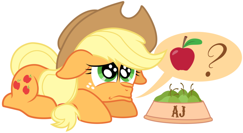 Size: 5465x3000 | Tagged: safe, artist:discorded, derpibooru import, applejack, .ai available, absurd resolution, abuse, apple, hilarious in hindsight, jackabuse, pear, pictogram, prone, simple background, solo, that pony sure does hate pears, that pony sure does love apples, transparent background, vector