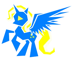 Size: 9000x7500 | Tagged: safe, artist:flamevulture17, derpibooru import, oc, oc:starburst, unofficial characters only, alicorn, pony, absurd resolution, alicorn oc, minimalist, solo