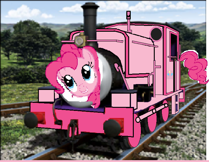 Size: 678x526 | Tagged: 1000 hours in ms paint, derpibooru import, ms paint, pinkie pie, safe, trainified