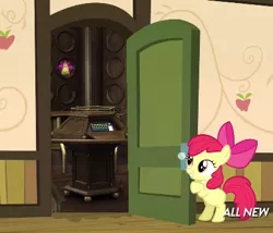 Size: 425x363 | Tagged: apple bloom, apple closet, derpibooru import, doctor who, door, exploitable meme, meme, safe, somepony to watch over me, tardis