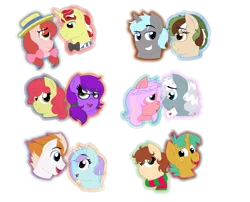 Size: 4776x3864 | Tagged: safe, artist:strawberry-spritz, derpibooru import, flim, silver lining, silver zoom, snails, oc, canon x oc, twinkle toes, wonderbolts