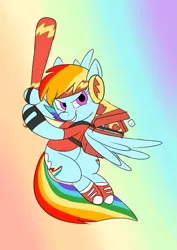 Size: 611x863 | Tagged: artist:metal-kitty, crossover, derpibooru import, rainbow dash, rainbow scout, safe, scout, solo, team fortress 2