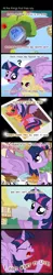 Size: 1430x7268 | Tagged: safe, artist:zsparkonequus, derpibooru import, big macintosh, cotton cloudy, diamond tiara, dinky hooves, gallop j. fry, noi, pipsqueak, twilight sparkle, twilight sparkle (alicorn), alicorn, earth pony, pony, twilight time, blushing, colt, comic, female, filly, good charlotte, heart eyes, i just wanna live, lyrics, male, mare, scrunchy face, shipping, song, song reference, stallion, straight, twimac, wingding eyes