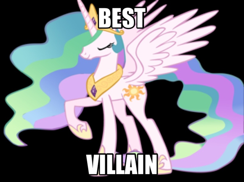 Size: 1494x1112 | Tagged: safe, derpibooru import, princess celestia, alicorn, pony, antagonist, are you kidding me, background pony strikes again, image macro, meme, pinklestia, solo, tyrant celestia