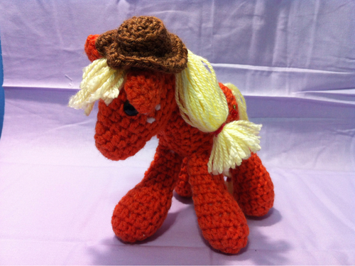 Size: 500x374 | Tagged: applejack, artist:meru, derpibooru import, irl, photo, plushie, safe