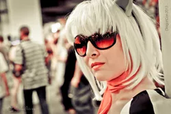 Size: 1245x830 | Tagged: 2013, artist:10thmuse, convention, cosplay, derpibooru import, dragoncon, human, irl, irl human, photo, photo finish, safe, sunglasses