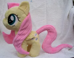 Size: 2502x1962 | Tagged: artist:pinkamoone, derpibooru import, filly, fluttershy, irl, photo, plushie, safe