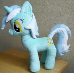 Size: 2094x2068 | Tagged: artist:pinkamoone, derpibooru import, irl, lyra heartstrings, photo, plushie, safe