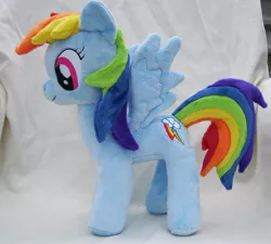 Size: 2280x2051 | Tagged: artist:pinkamoone, derpibooru import, irl, photo, plushie, rainbow dash, safe