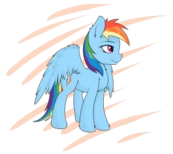 Size: 3722x3318 | Tagged: safe, artist:strachattack, derpibooru import, rainbow dash, solo